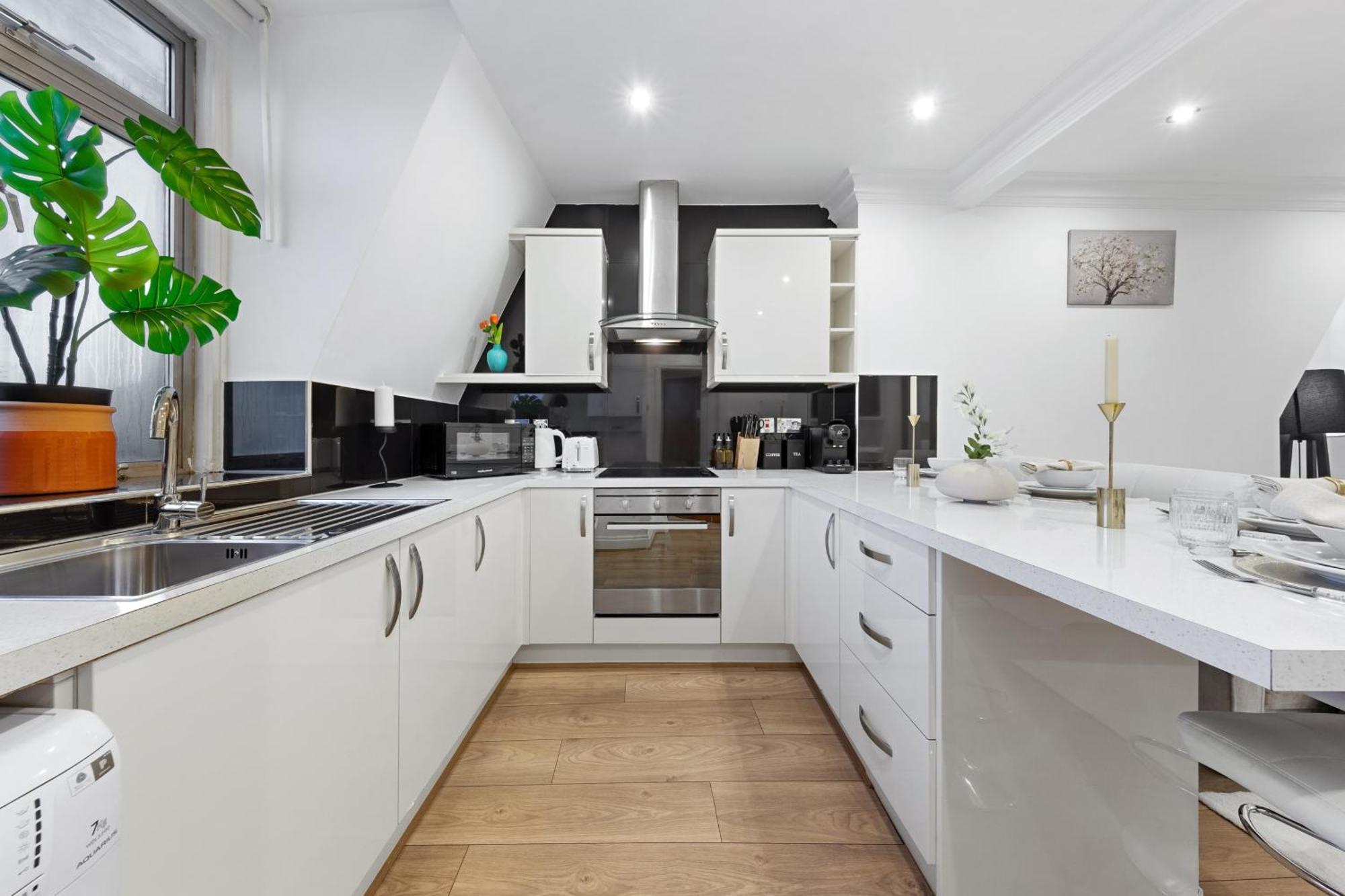 The High Street Kensington Boutique Apartment Londra Exterior foto