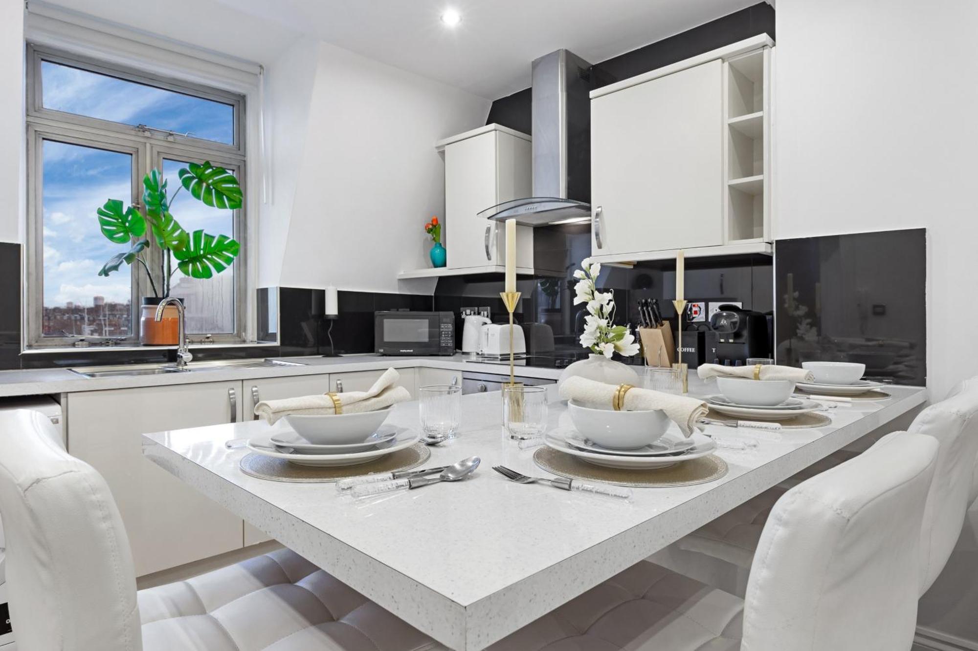 The High Street Kensington Boutique Apartment Londra Exterior foto